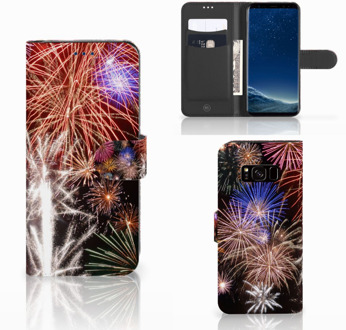 B2Ctelecom Samsung S8 Bookcover Design Vuurwerk