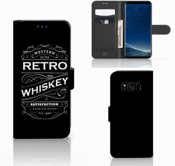 B2Ctelecom Samsung S8 Bookcover Design Whiskey