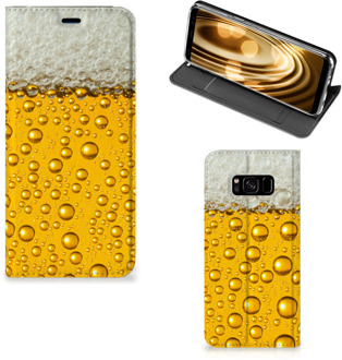 B2Ctelecom Samsung S8 Flip Cover Bier