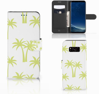 B2Ctelecom Samsung S8 Hoesje Palmtrees