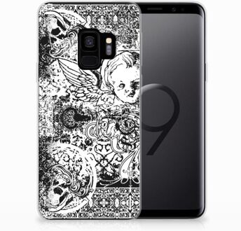 B2Ctelecom Samsung S9 Backcover  Skulls Angel