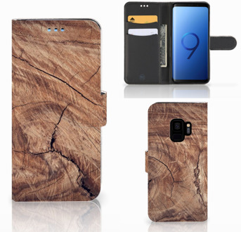 B2Ctelecom Samsung S9 Book case Design Tree Trunk