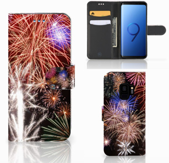 B2Ctelecom Samsung S9 Book case Design Vuurwerk