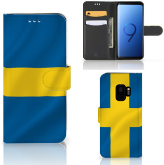 B2Ctelecom Samsung S9 Bookstyle Case Zweden