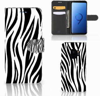 B2Ctelecom Samsung S9 Flipcase Design Zebra