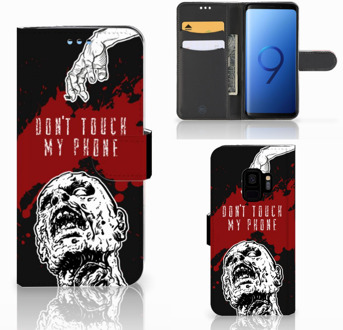 B2Ctelecom Samsung S9 Flipcase Design Zombie Blood