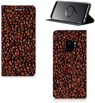 B2Ctelecom Samsung S9 Flipcover Koffiebonen