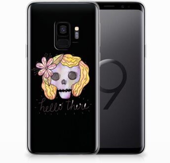 B2Ctelecom Samsung S9 Hoesje Boho Skull