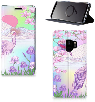 B2Ctelecom Samsung S9 Smartcover Bird