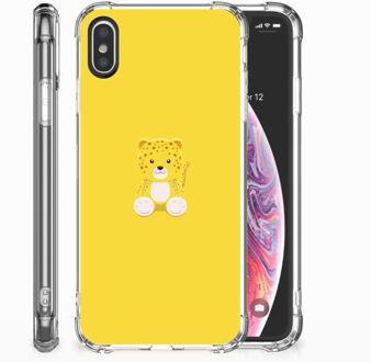 B2Ctelecom Shockproof case iPhone X/10 | Xs Baby Lepperd