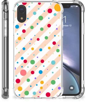 B2Ctelecom Shockproof Case iPhone XR Dots