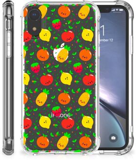 B2Ctelecom Shockproof Case iPhone XR Fruits