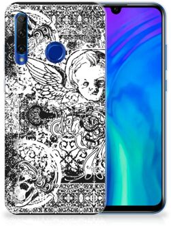 B2Ctelecom Silicone Back Case Honor 20 Lite Skulls Angel