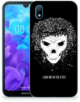 B2Ctelecom Silicone Back Case Huawei Y5 (2019) Skull Hair