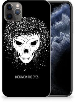 B2Ctelecom Silicone Back Case iPhone 11 Pro Max Skull Hair