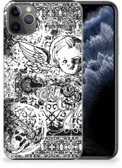 B2Ctelecom Silicone Back Case iPhone 11 Pro Max Skulls Angel