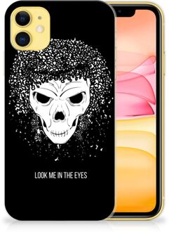 B2Ctelecom Silicone Back Case iPhone 11 Skull Hair