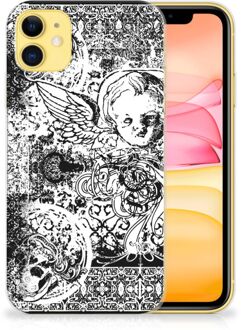 B2Ctelecom Silicone Back Case iPhone 11 Skulls Angel