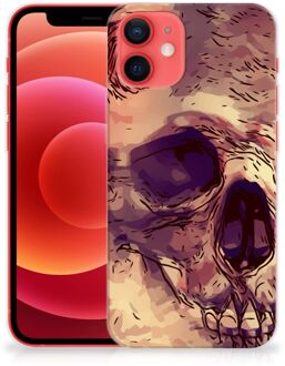 B2Ctelecom Silicone Back Case iPhone 12 Mini GSM Hoesje Skullhead