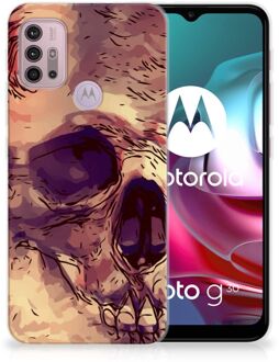 B2Ctelecom Silicone Back Case Motorola Moto G30 | G10 GSM Hoesje Skullhead