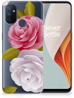 B2Ctelecom Silicone Back Case OnePlus Nord N100 GSM Hoesje Roses