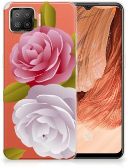 B2Ctelecom Silicone Back Case OPPO A73 4G GSM Hoesje Roses