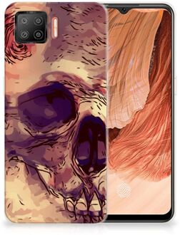 B2Ctelecom Silicone Back Case OPPO A73 4G GSM Hoesje Skullhead