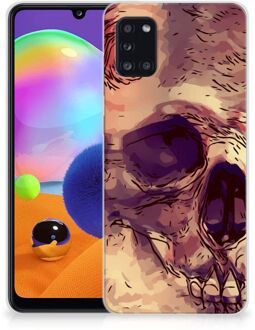 B2Ctelecom Silicone Back Case Samsung Galaxy A31 GSM Hoesje Skullhead