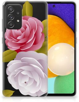 B2Ctelecom Silicone Back Case Samsung Galaxy A52 (5G/4G) GSM Hoesje Roses