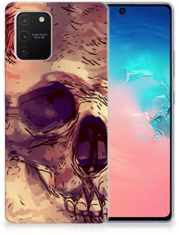 B2Ctelecom Silicone Back Case Samsung Galaxy S10 Lite GSM Hoesje Skullhead