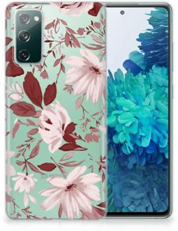 B2Ctelecom Silicone Back Case Samsung Galaxy S20 FE GSM Hoesje Watercolor Flowers