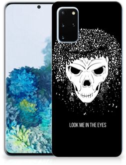 B2Ctelecom Silicone Back Case Samsung Galaxy S20 Plus Skull Hair