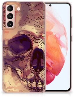 B2Ctelecom Silicone Back Case Samsung Galaxy S21 GSM Hoesje Skullhead