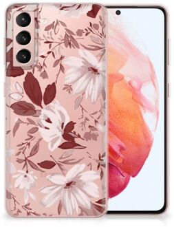 B2Ctelecom Silicone Back Case Samsung Galaxy S21 GSM Hoesje Watercolor Flowers