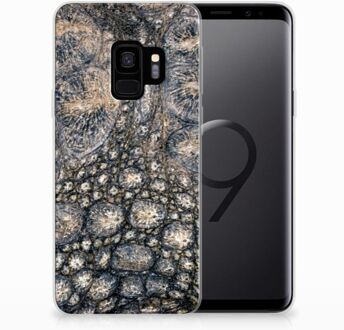 B2Ctelecom Silicone Back Case Samsung S9 Krokodillenprint