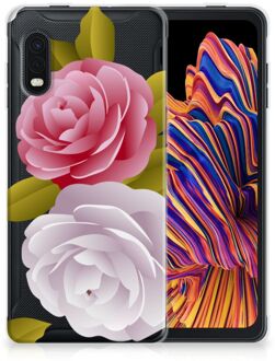 B2Ctelecom Silicone Back Case Samsung Xcover Pro GSM Hoesje Roses