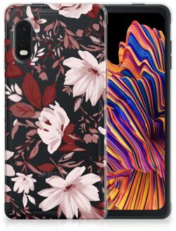 B2Ctelecom Silicone Back Case Samsung Xcover Pro GSM Hoesje Watercolor Flowers