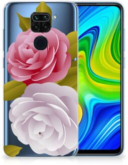 B2Ctelecom Silicone Back Case Xiaomi Redmi Note9 GSM Hoesje Roses