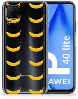 B2Ctelecom Silicone Back Cover Huawei P40 Lite Telefoonhoesje met Naam Banana