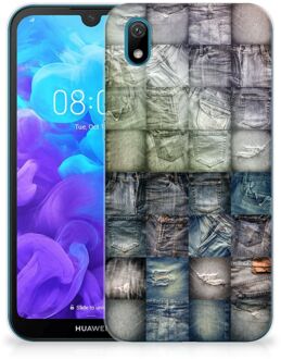 B2Ctelecom Silicone Back Cover Huawei Y5 (2019) Spijkerbroeken