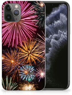 B2Ctelecom Silicone Back Cover iPhone 11 Pro Vuurwerk