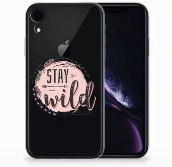 B2Ctelecom Silicone Back Cover iPhone XR Boho Stay Wild