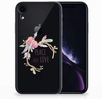 B2Ctelecom Silicone Back Cover iPhone XR Boho Text