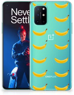 B2Ctelecom Silicone Back Cover OnePlus 8T Telefoonhoesje met Naam Banana