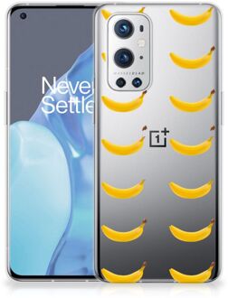 B2Ctelecom Silicone Back Cover OnePlus 9 Pro Telefoonhoesje met Naam Banana