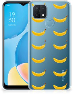 B2Ctelecom Silicone Back Cover OPPO A15 Telefoonhoesje met Naam Banana