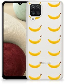 B2Ctelecom Silicone Back Cover Samsung Galaxy A12 Telefoonhoesje met Naam Banana