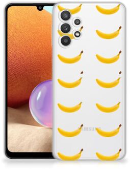 B2Ctelecom Silicone Back Cover Samsung Galaxy A32 4G Telefoonhoesje met Naam Banana