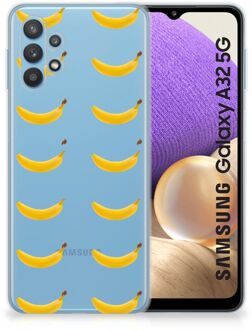 B2Ctelecom Silicone Back Cover Samsung Galaxy A32 5G Telefoonhoesje met Naam Banana