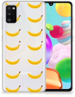 B2Ctelecom Silicone Back Cover Samsung Galaxy A41 Telefoonhoesje met Naam Banana